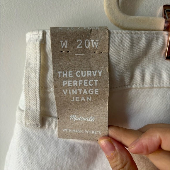 Madewell The Curvy Perfect Vintage Jean Sz 20W - Picture 9 of 11